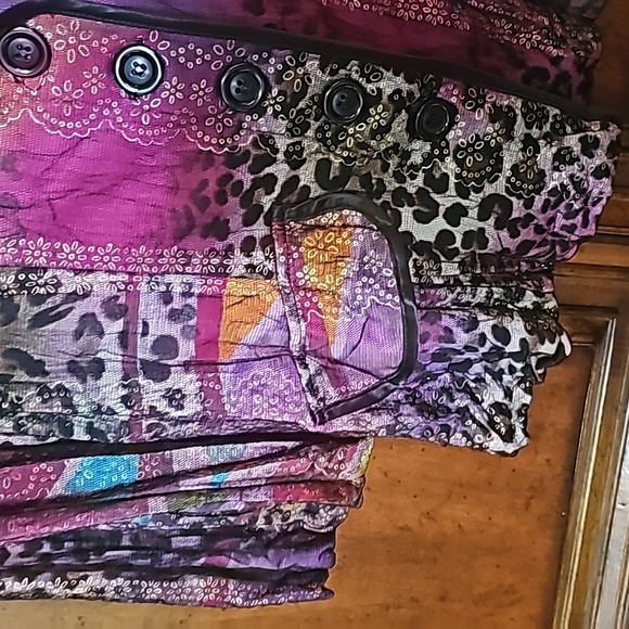 MESMERIZE Leopard Multi Print Jacket Sz. XS EUC! - Picture 2 of 3